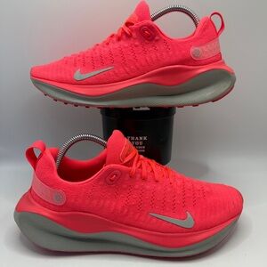 Nike ReactX Infinity Run 4 DR2670-602 Women’s Size 10.5 Pink Running Shoes